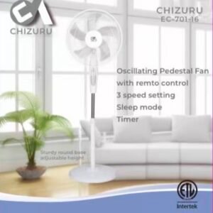CHIZURU EC-701-16 Electric Stand Fan